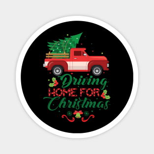 Driving home for Christmas Magnet